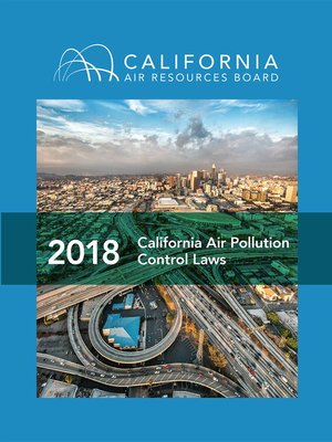 cover image of California Air Pollution Control Laws